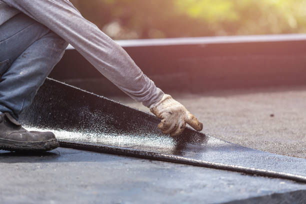 Professional Emergency Waterproofing technician working in Lucasville, OH